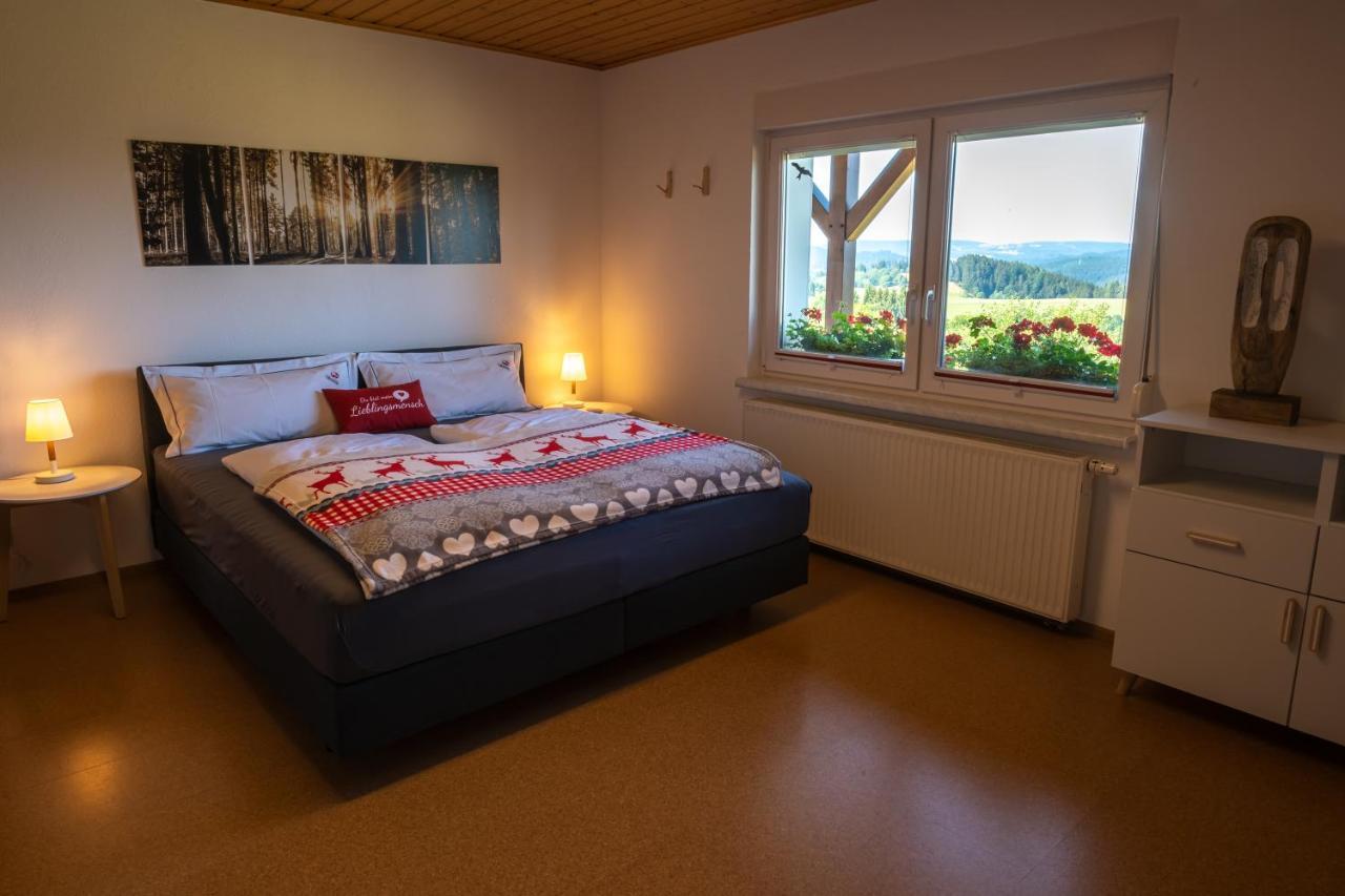 Ferienwohnung Fuchsbau Im Eg Des Ferienhauses Falkenhoehe Schwarzatal Exterior foto